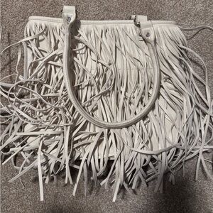 Purse with fringe
